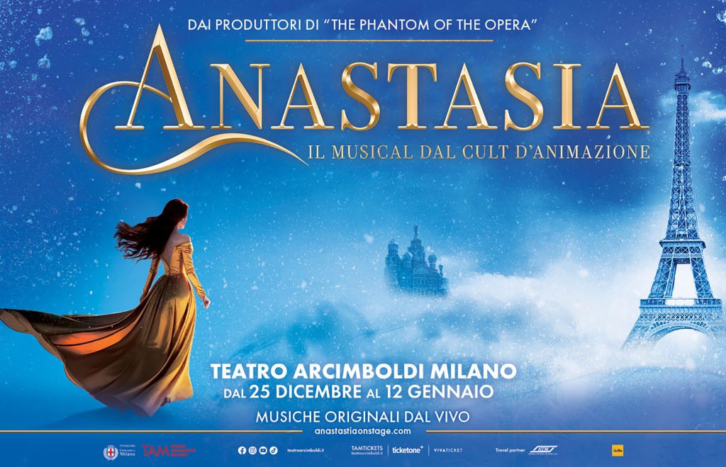 locandina Anastasia il musical